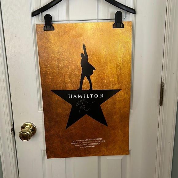 Signed Poster of Hamilton